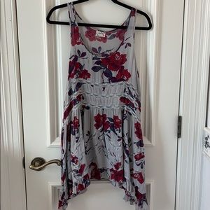 Free People Floral Tunic